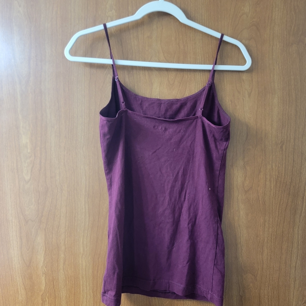 BOGO Arizona Jeans Co. Maroon Cami Tank Top Size Large - Picture 4 of 4